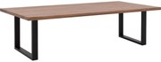 Goossens Eettafel Blade, Strak blad 280 x 100 cm 6 cm dik