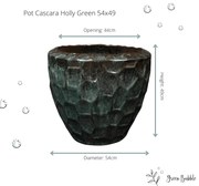 Pot Cascara Holly Green
