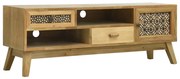 vidaXL Tv-meubel 120x30x42 cm bewerkt hout bruin