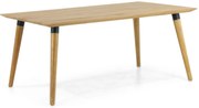Dining Tuintafel rechthoekig 170 x 100 cm Naturel teak Sophie