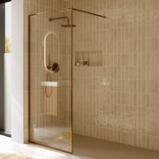 Riho Define inloopdouche 90x200cm koper mat