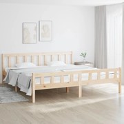 vidaXL Bedframe massief hout 160x200 cm