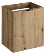 Comad Nova Oak onderkast met 2 deuren 50x40x60cm eiken