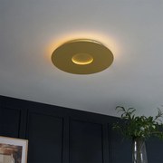 Moderne plafondlamp goud 40cm incl. LED 3-staps dimbaar - Morning