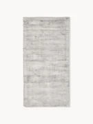 Handgeweven viscose vloerkleed Jane
