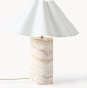 Dimbare LED tafellamp Arya met marmeren voet