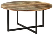 vidaXL Eettafel 150x75 cm massief gerecycled hout