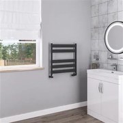 Eastbrook Pelago handdoekradiator 60x60cm aluminium 356W antraciet