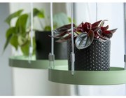 Esschert Design Plantenblad hangend rond S groen