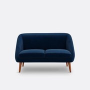 2-zit bank, in fluweel, Séméon