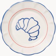 Handbeschilderd ontbijtbord Picnic