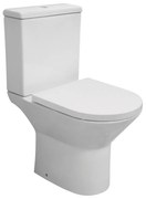 Eastbrook Croxley randloze toiletpot met vortex spoeling wit glans