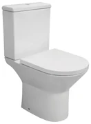 Eastbrook Croxley randloze toiletpot met vortex spoeling wit glans