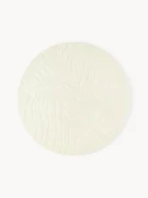 Rond wollen vloerkleed Aaron, handgetuft