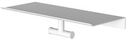 Hotbath &More dubbele handdoek haak voor planchet wit