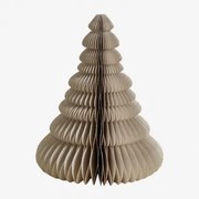 Kerstboom Van Papier Noelle Beige – Linnen & ↑31 Cm - Sklum