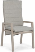 Verstelbare Tuinstoel Aluminium Zand/Beige Lifestyle Garden Furniture Vivaro loft