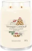 Yankee Candle Spun Sugar Flurries Large Jar– Geurkaars – 90 branduren – Twee Lonten