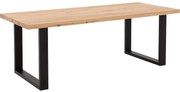 Goossens Eettafel Blade, Strak blad 220 x 100 cm 6 cm dik