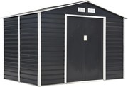 Lahti metalen gereedschapshuis 2,8 x 1,9 m Store Boss antraciet