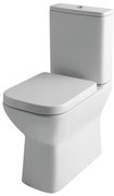 Eastbrook Collindale Comfort randloze toiletpot wit glans
