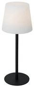 Tafellamp zwart oplaadbaar incl. LED en dimmer IP54 - Jude