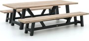 + 10% kassakorting | Picknickset Bellagio  | 8 personen | Tuinset teakhout | 3-delig | Kees Smit Tuinmeubelen