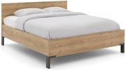 Goossens Bedframe Hertog, 180 x 200 cm hoog hoofdbord 97 cm