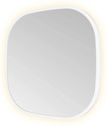 Hotbath &More Contour spiegel deens ovaal 40x40cm wit mat