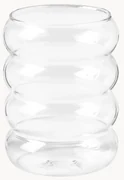 Mondgeblazen waterglazen Bubbly, 4 stuks