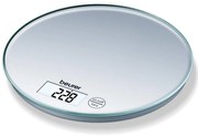 Beurer Keukenweegschaal KS 28 5 kg zilverkleurig