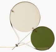 Tafellamp Coppia met acrylglazen kappen