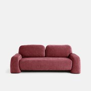 3-zits bank van dik fluweel Padang