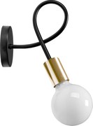 Lamp Wandlamp Metaal Loft PARADISE Goud APP516-1W