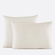 Kussensloop in katoensatijn, 153 draden, Opale