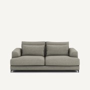 3-zits slaapbank met textuur linnen viscose, Marsile
