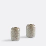 Set van 2 kandelaars van reactief email Alta