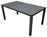 Ardore dining tuintafel 160x90 cm aluminium antraciet