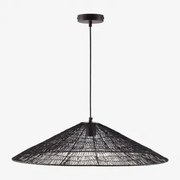 Hanglamp Ø65 Cm Van Ijzer Benilde Zwart - Sklum