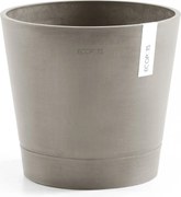 Ecopots venice - taupe diameter 30 cm H26,3 cm - incl. waterreservoir