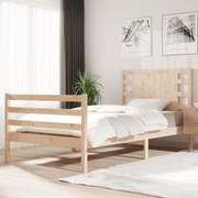 vidaXL Bedframe massief grenenhout 90x200 cm