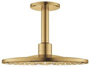 GROHE Rainshower SmartActive 310 Hoofddouche - 31cm - 2 straalsoorten - plafondarm 14.2cm - geborsteld cool sunrise 26477gn0