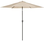 Madison Parasol Tenerife rond 300 cm ecru