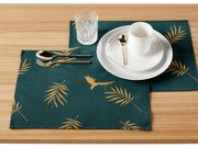 Set van 2 placemats anti-vlekken Cancun