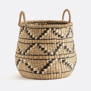 Ronde mand in zeegras, Zac