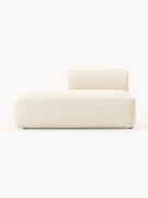 Modulaire bouclé chaise longue Sofia
