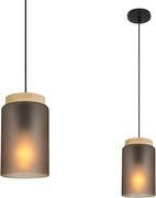 Hanglamp APP1810-1CP Frosted Grey
