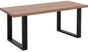 Goossens Eettafel Blade, Boomstamblad 180 x 90 cm 5 cm dik