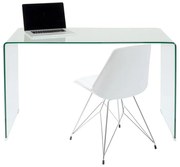 Kare Design Clear Club Bureau Van Gebogen Glas