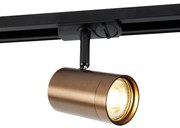 Moderne 1-fase railspot donkerbrons - Iconic Jeana